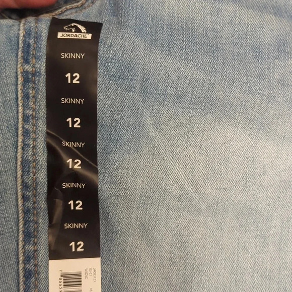 Jordache Women's Mid Rise Skinny Jeans - Picture 4 of 4